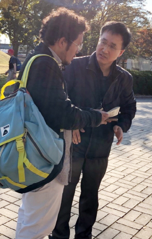 시각장애를 당당히 극복하고 유능한 지도자를 꿈꾸는 경주문화관광 영어해설사 박영철 씨-다시 볼 수 있다는 희망과 함께 포기했던 꿈을 향해 도전