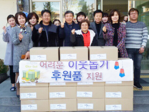 안강읍 ㈜월성씨엔엠 어려운 이웃에 배도라지즙 전달