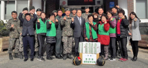 육군 제7516부대 1대대 군장병 노고 위로