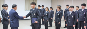 경주소방서, 신규소방공무원 등 인사발령