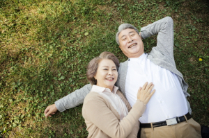 여보! 우리 노년을 즐기면서 백세 장수합시다!