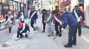 황오동 자생단체 회원들, 깨끗한 황오동 만들기 앞장