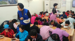 바르게살기 경주시협의회 무료급식 봉사활동