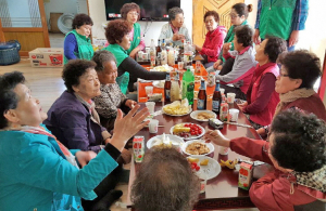 양북면 새마을협의회, 경로당 찾아 봉사활동 펼쳐