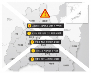 감사결과 부적정 도시 ‘경주’
