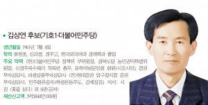 경북도의원 [제4선거구] 내남, 서면, 건천, 산내, 월성, 황남, 선도-김상연 후보(기호1·더불어민주당)