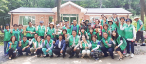 경주시새마을회, 토함산자연휴양림 피서지 문고 개소