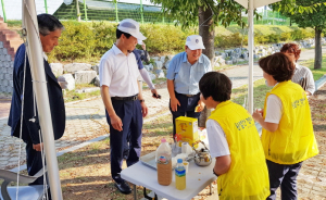 경주시의회, 화랑대기 축구대회 현장 찾아 격려