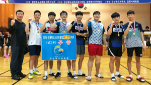 경주정보고 배드민턴 경북대표 됐다
