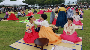 경주여정보고 전통 인성교육 계례식 거행