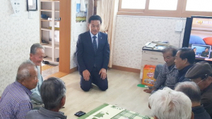 이대우 신임 외동읍장, 경로당 찾아 섬김과 소통행정 실천