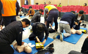 경주시보건소, 심폐소생술 및 자동심장충격기 사용 교육 실시