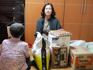 OB맥주 포항지점, 경주시새마을회 직공 협의회에 성품 기탁