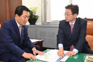 이철우 경북도지사, 국회 찾아 내년 국비확보에 총력전