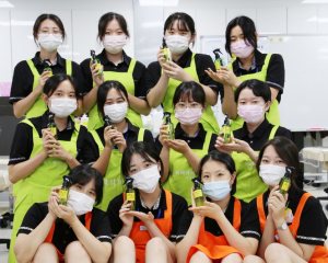 삼성생활예술고 학생들, “필요한 분들에게 전해주세요” 