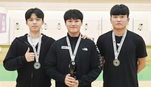 동국대 경주캠퍼스 사격부, 전국사격대회서 메달 획득