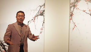 최영조 화백의 5500전, 격 높인 소통 작업, 캔버스&아크릴은 ‘노는’ 무대 