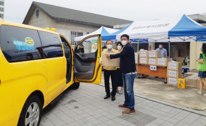 경주교육지원청, 학원과 교습소 코로나19 방역물품 지원