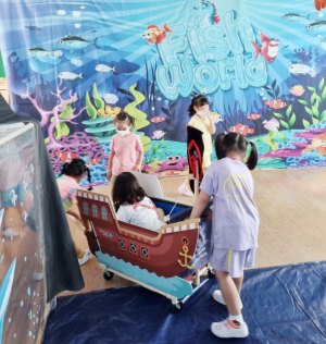 동천초병설유치원, 바다 속 여행 놀이 