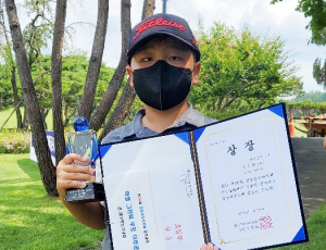 황성초 이준서 군, 도지사배 골프대회 우승 영예