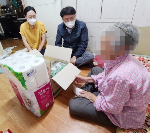 동천동, 취약계층 폭염대비 안부 확인
