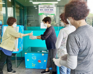 한수원, 코로나19 일선에 생수·음료 한 달 간 지원