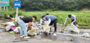 경주농어촌공사, 내고향물살리기 환경정화활동