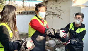 경북문화관광공사 ‘사랑의 연탄 나눔’