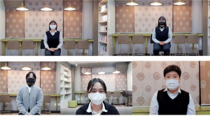 삼성생활예술고, 온라인 투머로우 말하기대회 수상