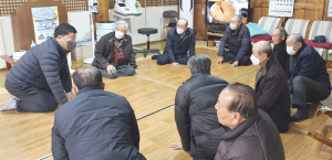 성건동, 경로당 찾아 신년인사 및 시설 점검
