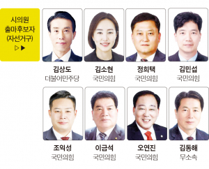4월 12일-시의원 예비후보 [자] 선거구