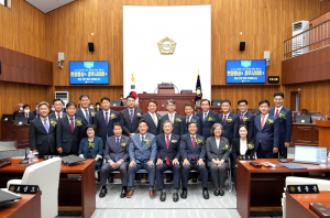 제9대 경주시의회 전반기 원 구성 완료