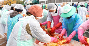 경주시새마을회, ‘사랑의 김장김치’ 6000포기 나눔