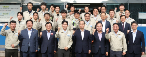 한덕수 국무총리, 뿌리기업 한호산업 방문