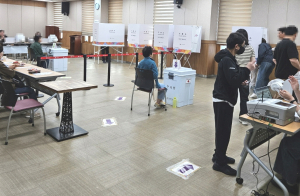 경주 사전투표 첫날 투표율 17.44%