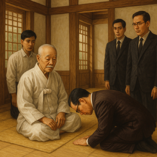 “염아, 니는 삼성에 양복 한 벌도 얻어 입지 마라!”