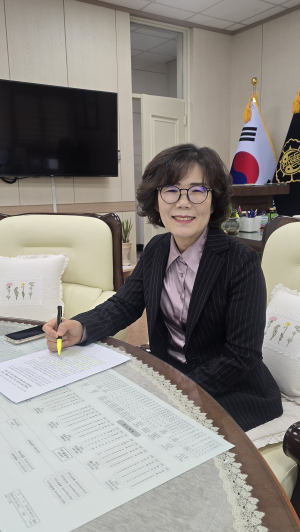 황영애 경주교육장 신년 인터뷰 