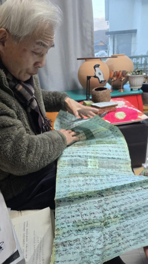 75세 독학 정연관 서예가, 고시조 200수에 붓으로 숨결 불어넣다