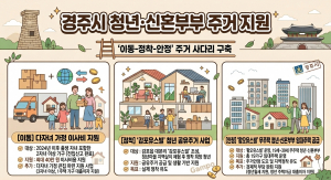 청년·신혼부부·다자녀 위한 단계별 주거 지원 본격화