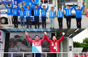 경주시장 선거 D-데이 ‘여야 후보 막판 총력전’