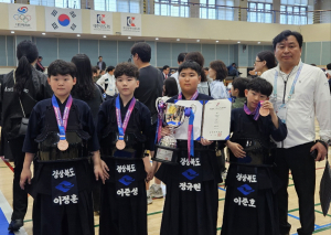 전국 무대서 두각 나타낸 경주검도관