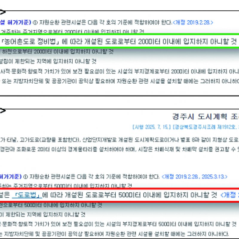 500m로 늘어난 제한 거리, 줄어든 적용 대상