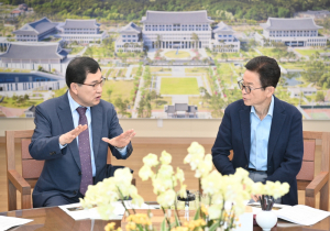 경주시장, 경북지사 면담 ‘APEC 후속사업 등 7개 현안’ 건의