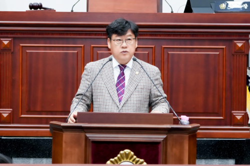 [시정질문] 최진열 의원, ‘성건 리뉴업센터 설계공모’ 전면 재검토 촉구